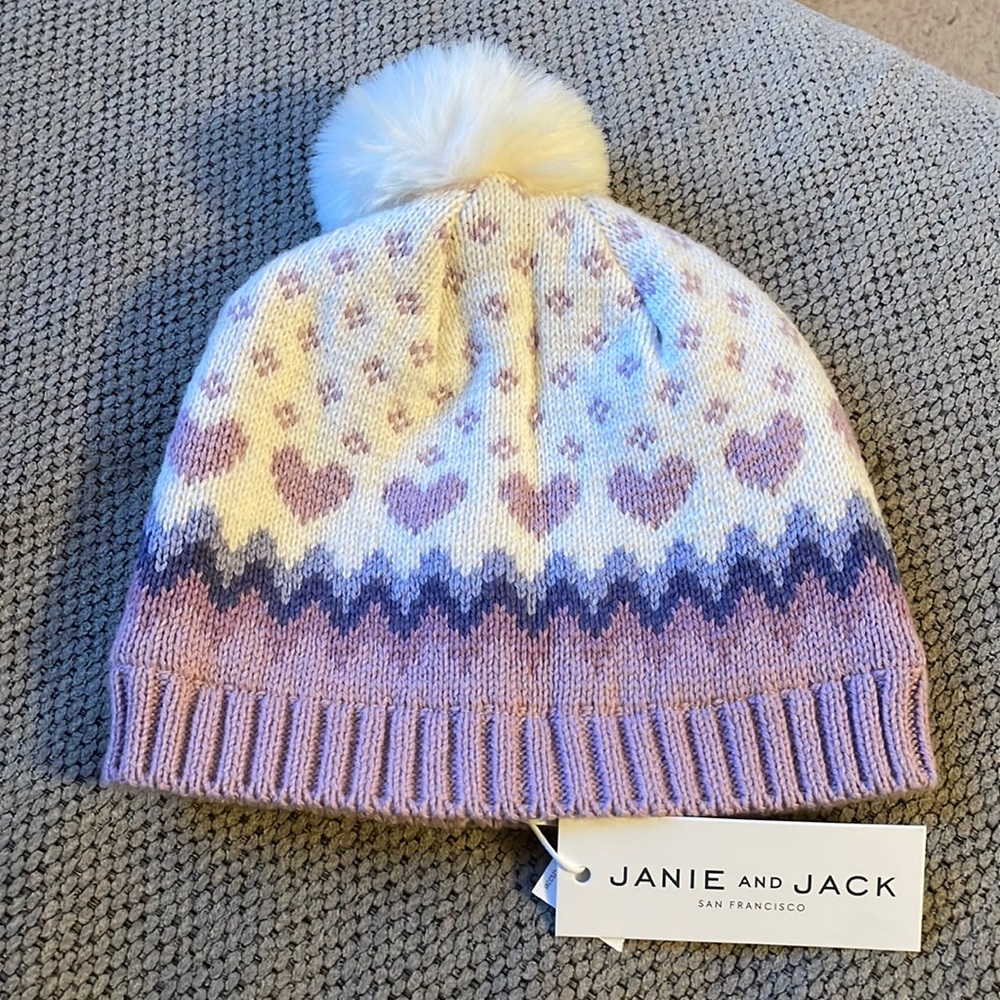 Janie and Jack Pom stocking cap